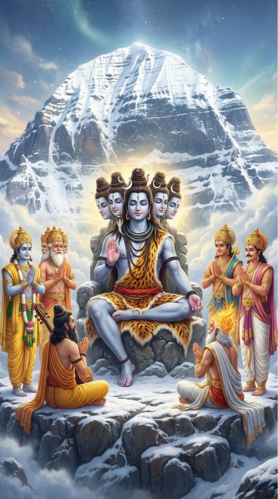 Adhyay 20 – Bhagwan Shiv ka Kailash Parvat par Aagaman aur Kubera se Mitrata