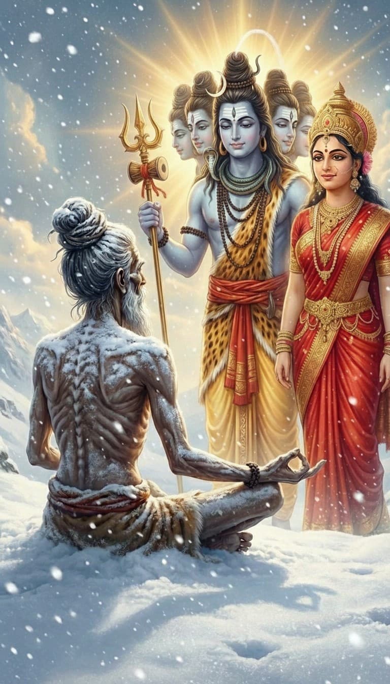 Adhyay 19 – Kubera ki Ghor Tapasya, Netra-Dosh aur Shivji se Vardaan Prapti