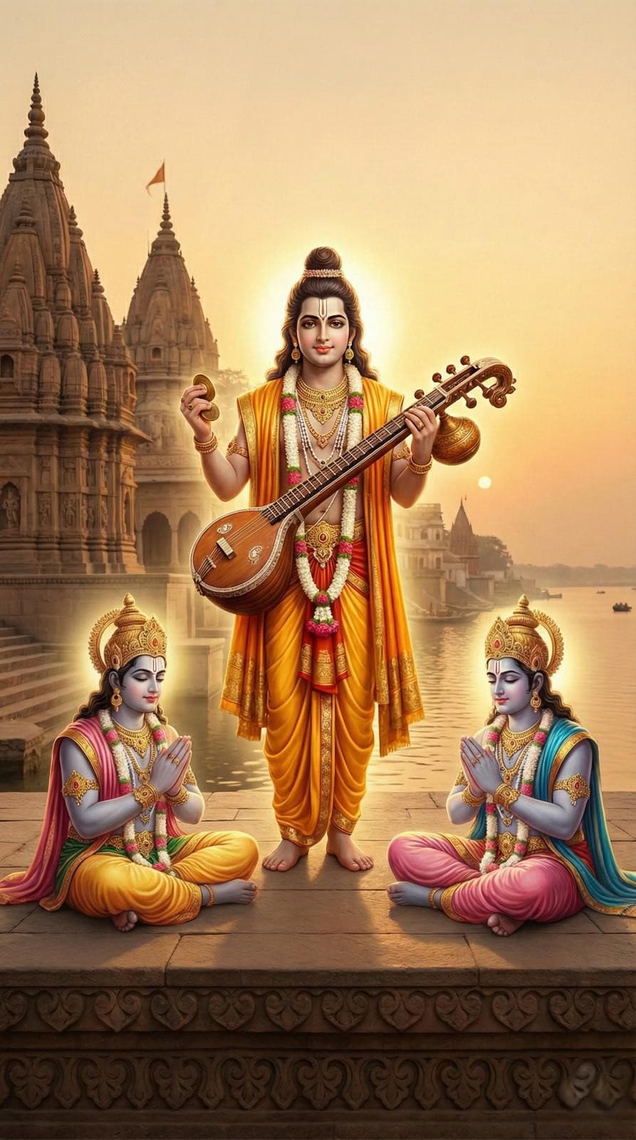 Adhyay 5 – Shivganon ka Uddhar aur Narada Ji ka Brahma Ji se Prashn